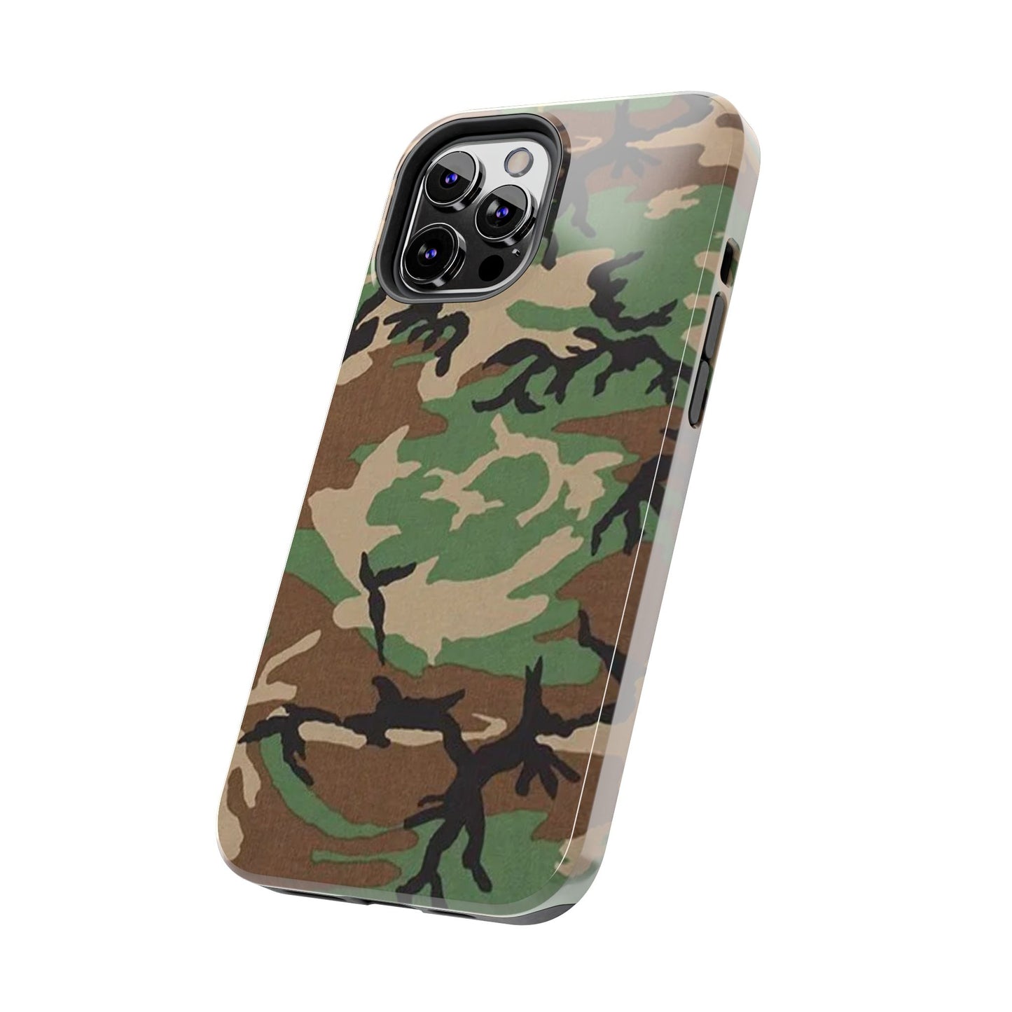 M81 Woodland Rugged Phone Case