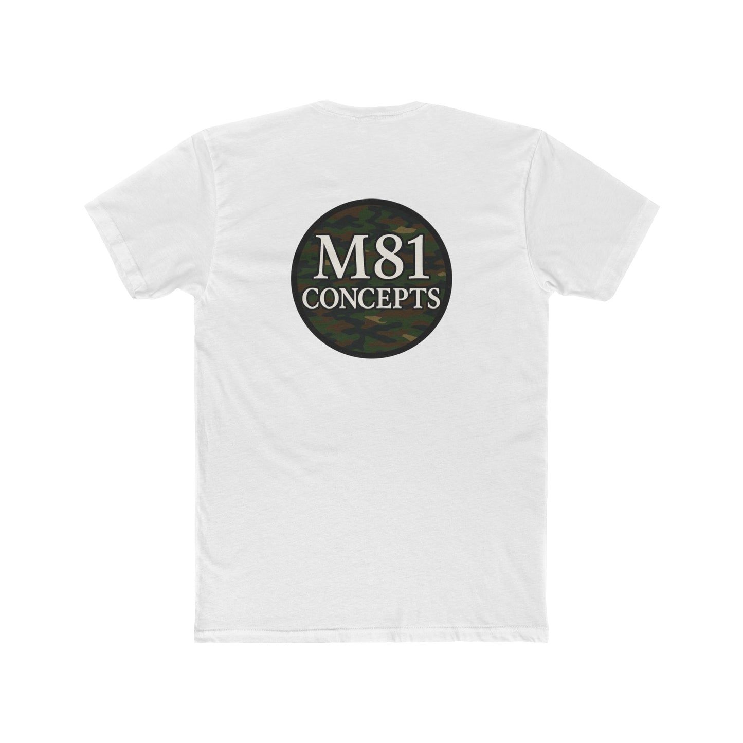 M81 Concepts Unisex Cotton Crew Tee | Casual Everyday Wear, Graphic Tee, Streetwear, Gift Idea, Comfortable T-Shirt