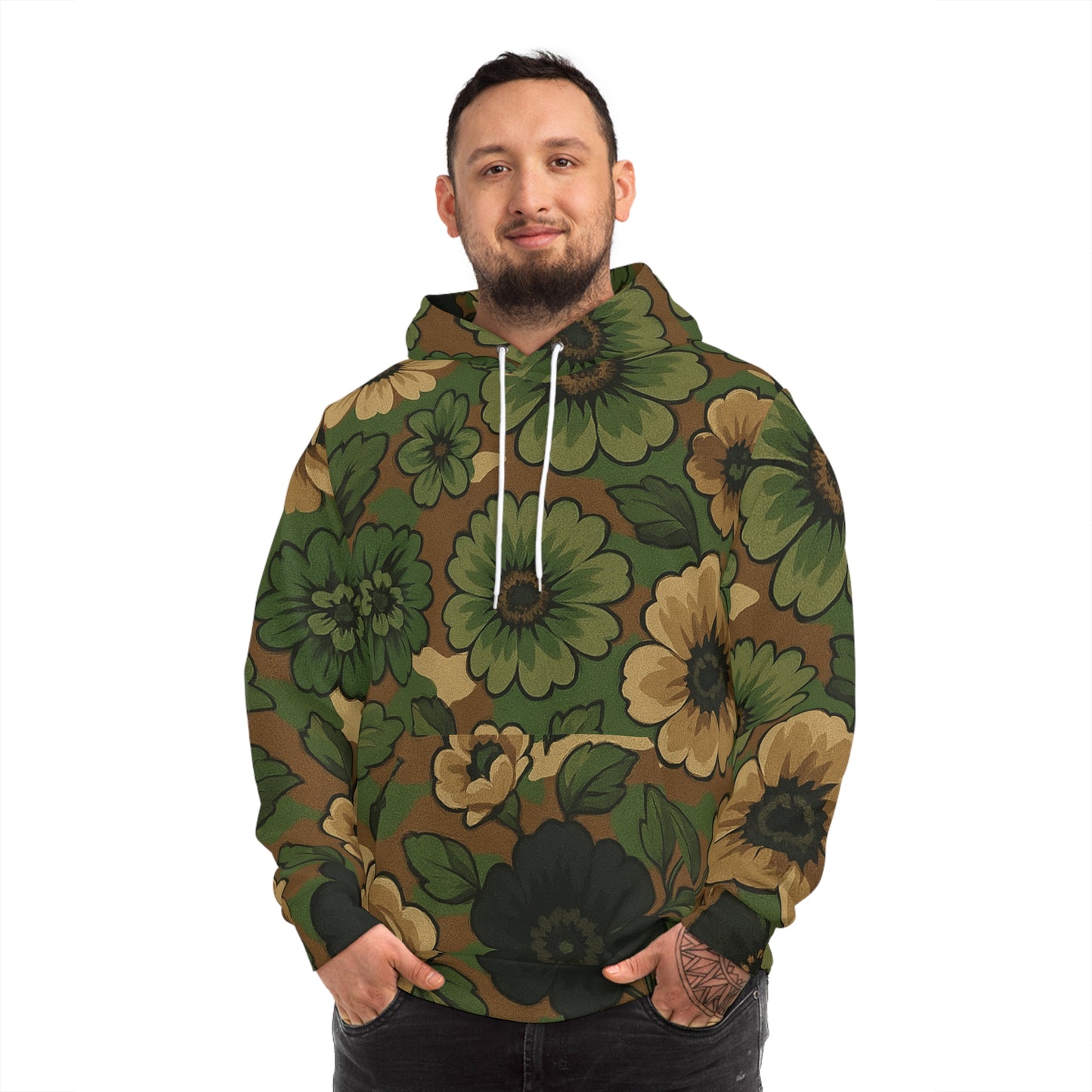M81 Floral Hoodie