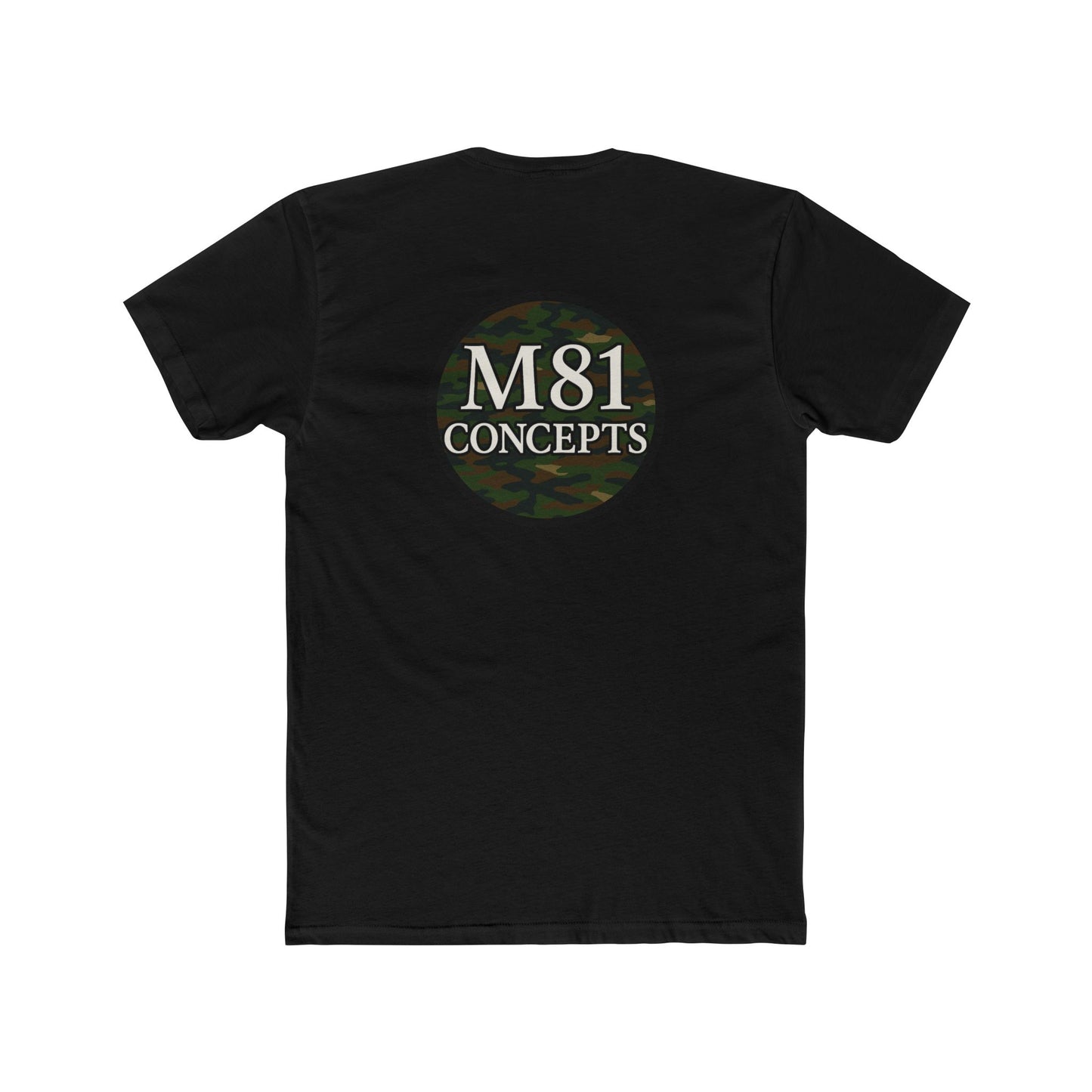 M81 Concepts Unisex Cotton Crew Tee | Casual Everyday Wear, Graphic Tee, Streetwear, Gift Idea, Comfortable T-Shirt