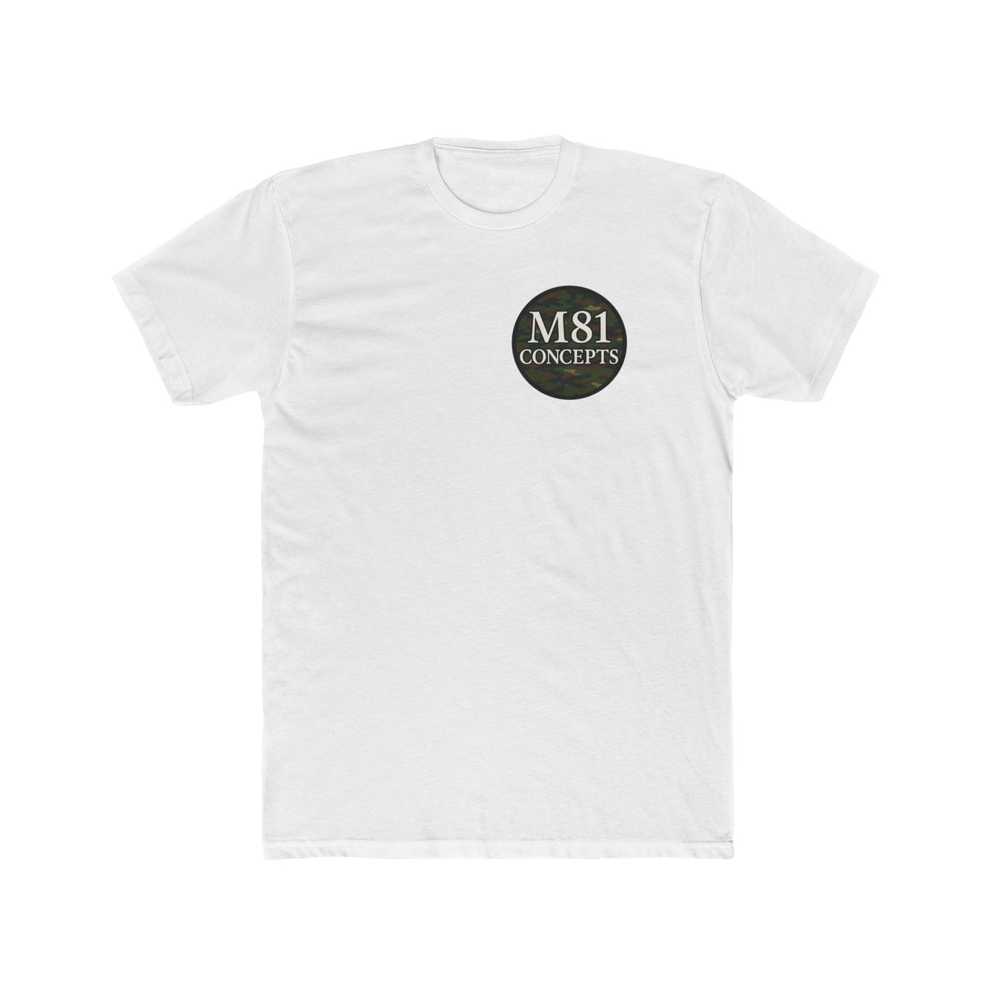 M81 Concepts Unisex Cotton Crew Tee | Casual Everyday Wear, Graphic Tee, Streetwear, Gift Idea, Comfortable T-Shirt