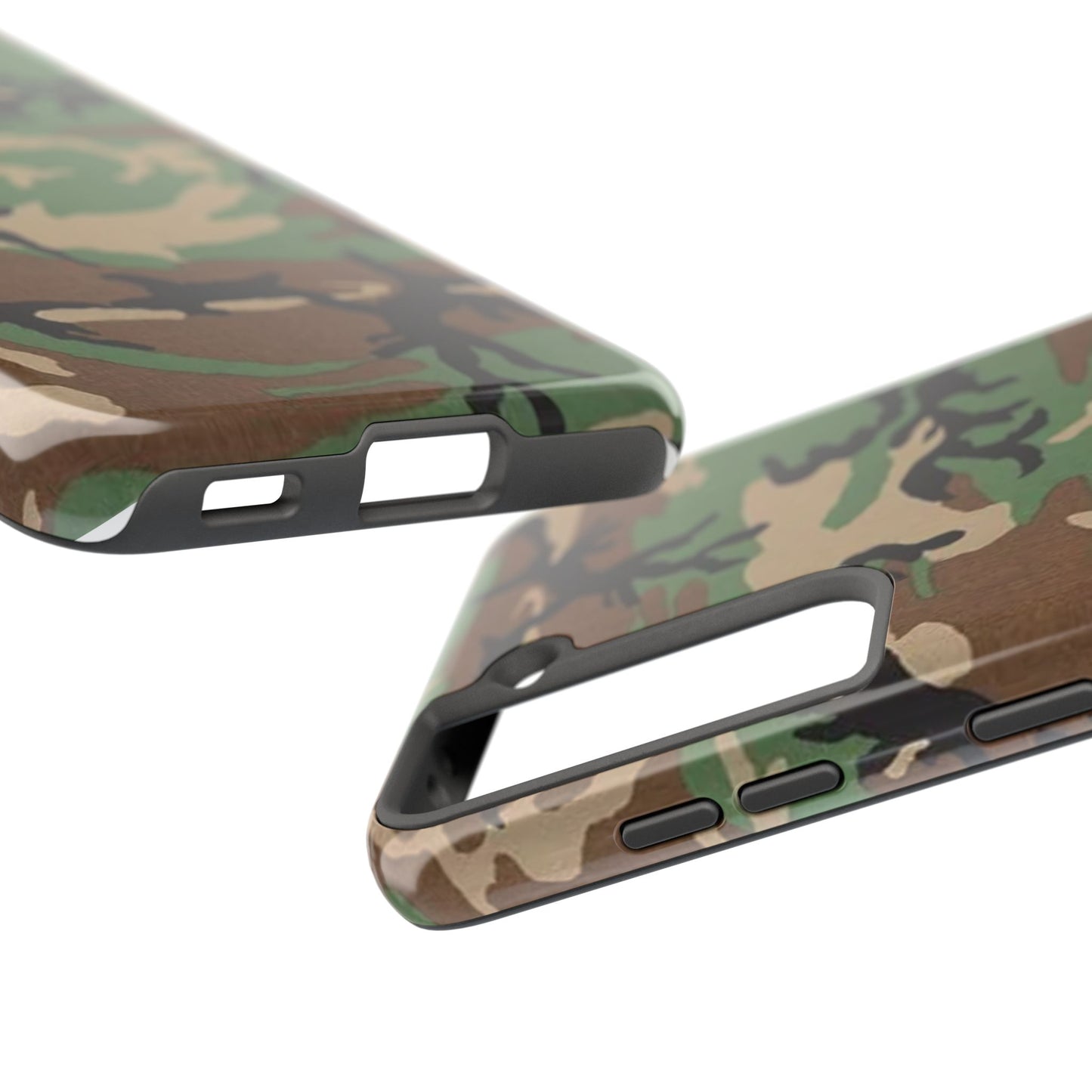 M81 Woodland Rugged Phone Case
