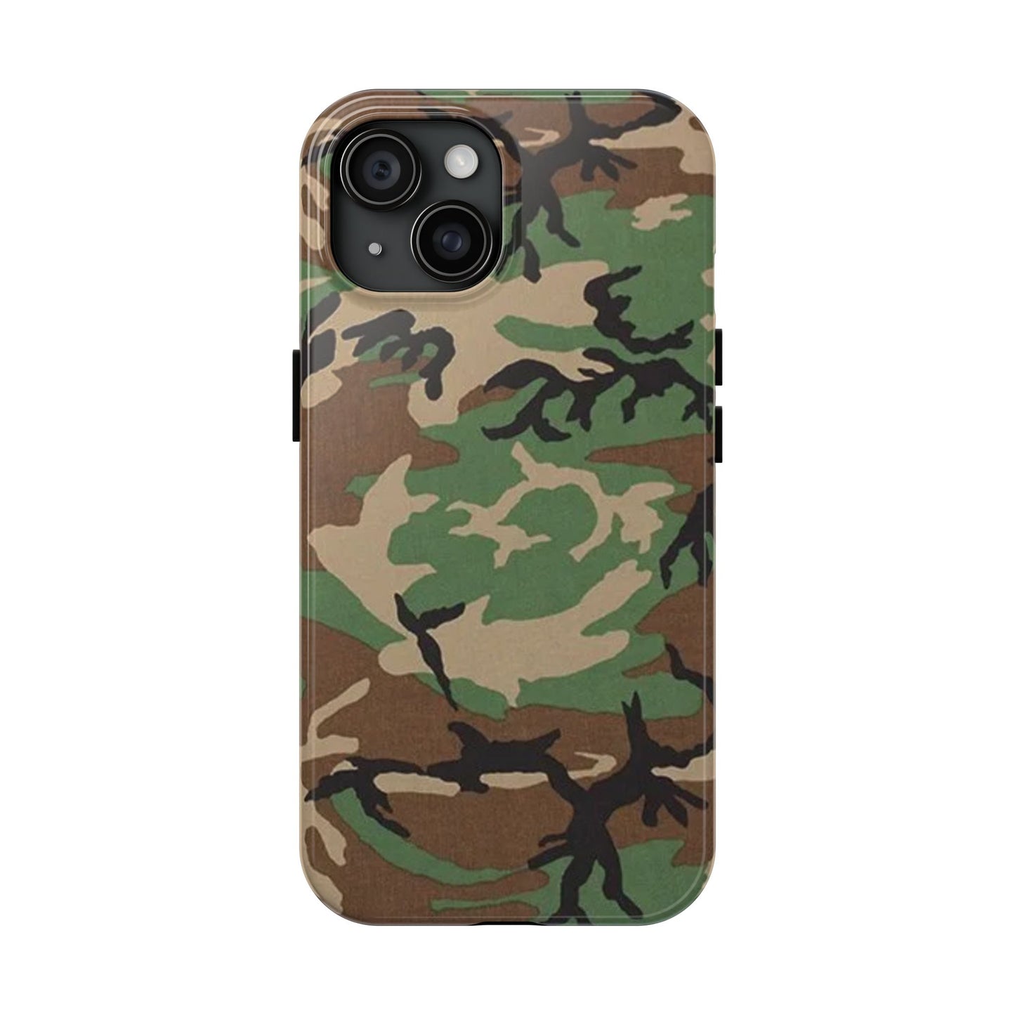 M81 Woodland Rugged Phone Case