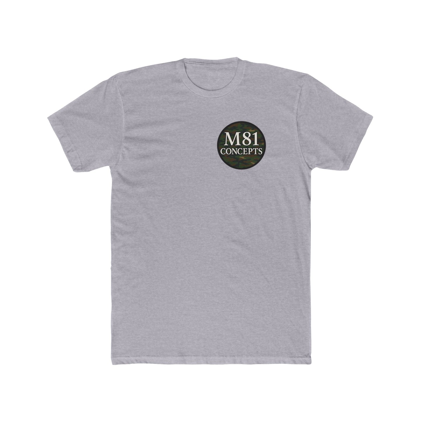 M81 Concepts Unisex Cotton Crew Tee | Casual Everyday Wear, Graphic Tee, Streetwear, Gift Idea, Comfortable T-Shirt