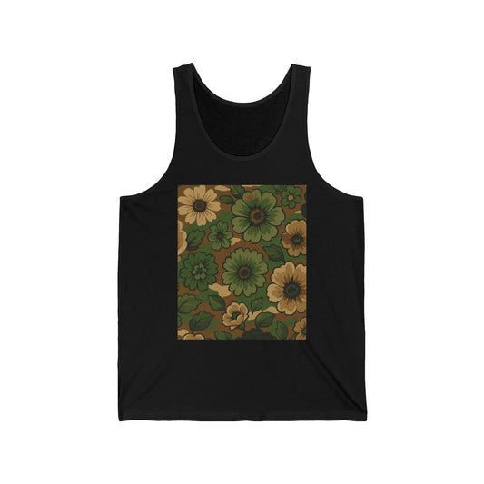 M81 Floral Tank Top