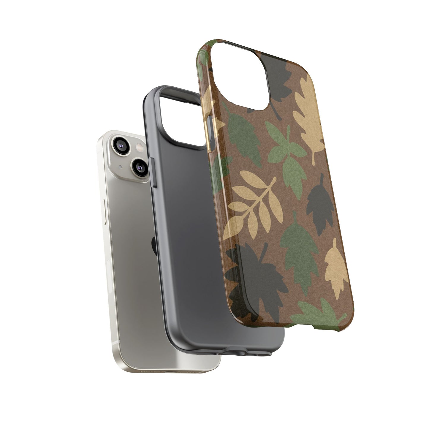 M81 Leaf Pattern Phone Case