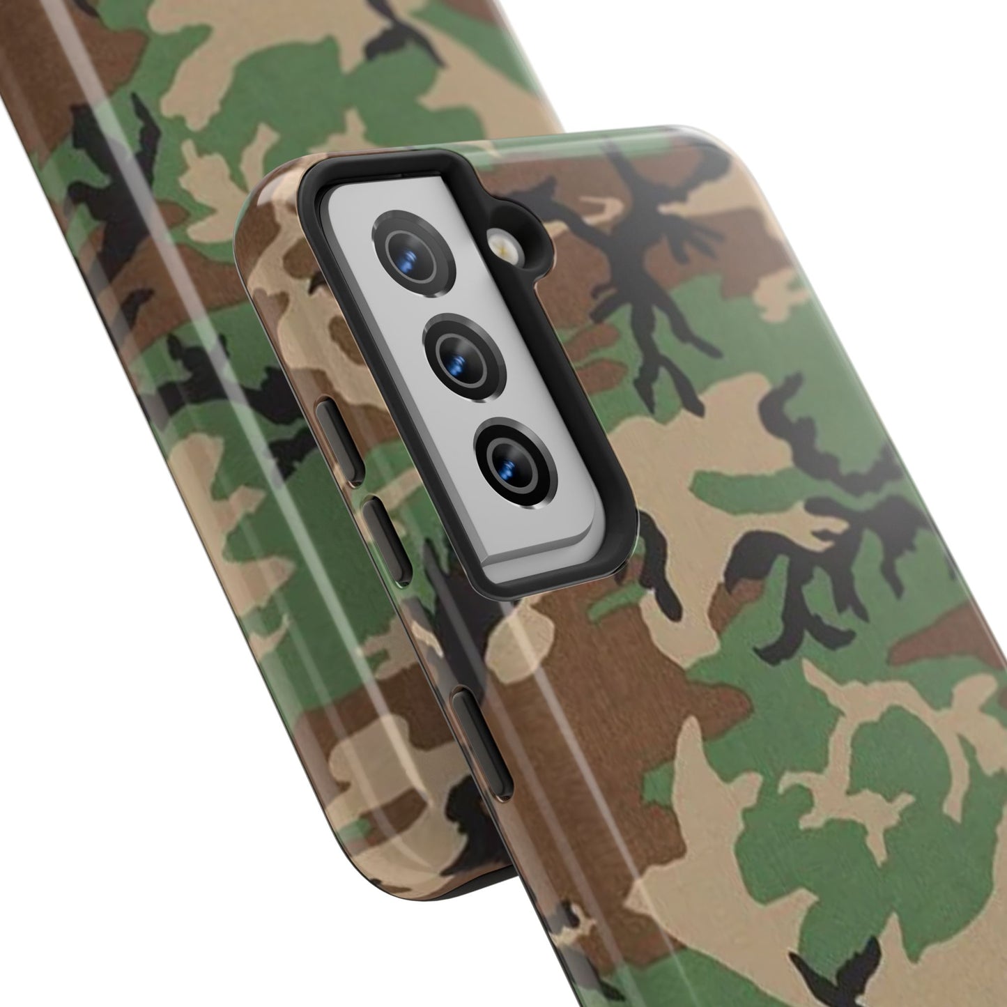 M81 Woodland Rugged Phone Case