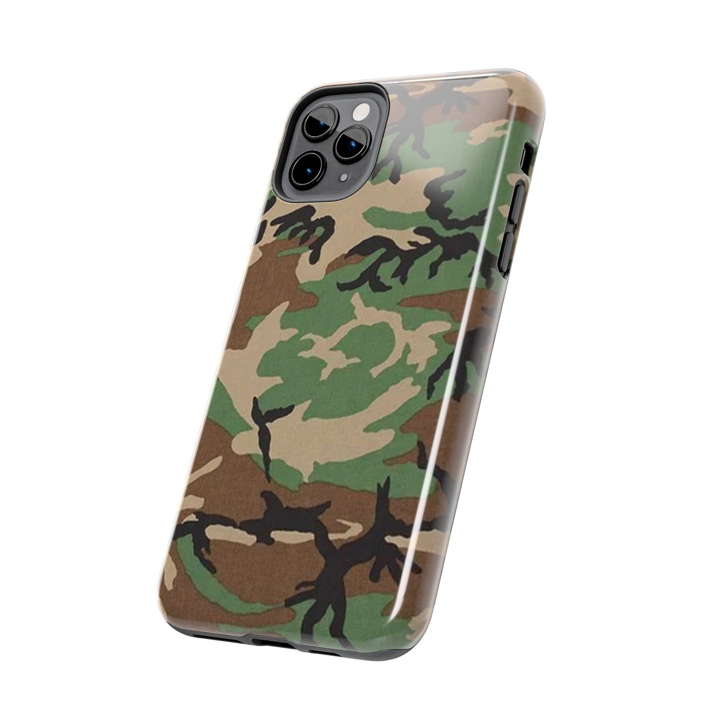 M81 Woodland Rugged Phone Case