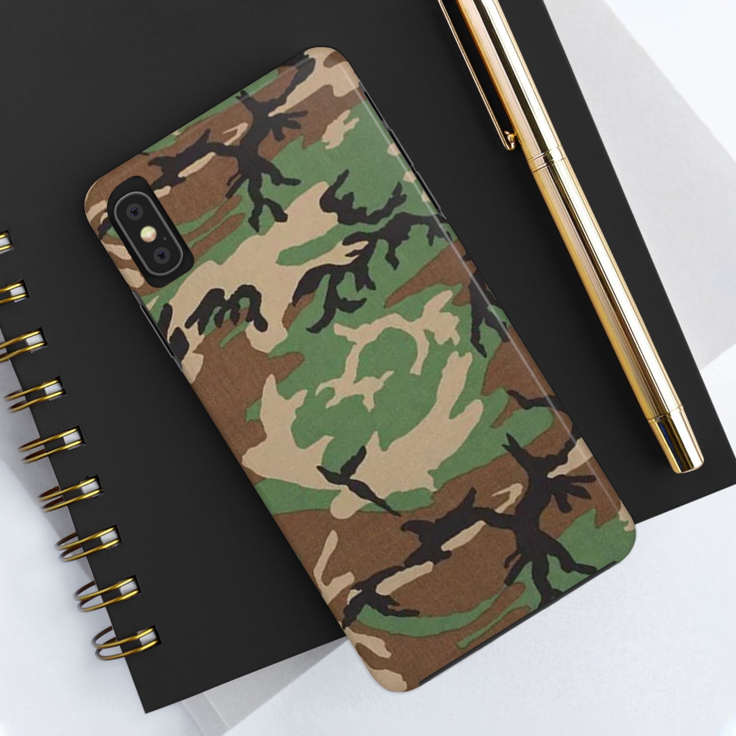 M81 Woodland Rugged Phone Case