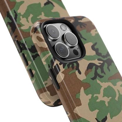 M81 Woodland Rugged Phone Case