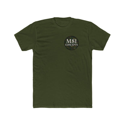 M81 Concepts Unisex Cotton Crew Tee | Casual Everyday Wear, Graphic Tee, Streetwear, Gift Idea, Comfortable T-Shirt