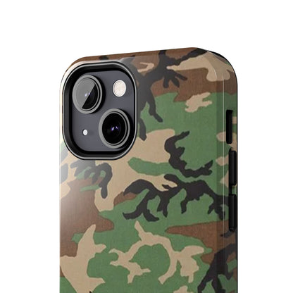 M81 Woodland Rugged Phone Case