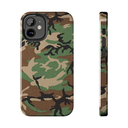 M81 Woodland Rugged Phone Case