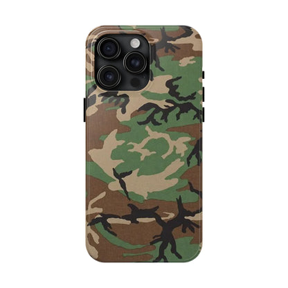 M81 Woodland Rugged Phone Case