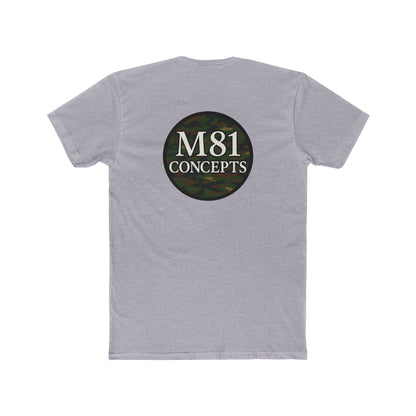 M81 Concepts Unisex Cotton Crew Tee | Casual Everyday Wear, Graphic Tee, Streetwear, Gift Idea, Comfortable T-Shirt