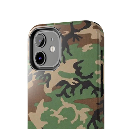 M81 Woodland Rugged Phone Case