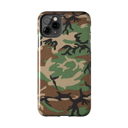 M81 Woodland Rugged Phone Case