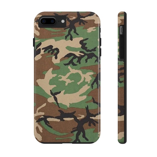 M81 Woodland Rugged Phone Case