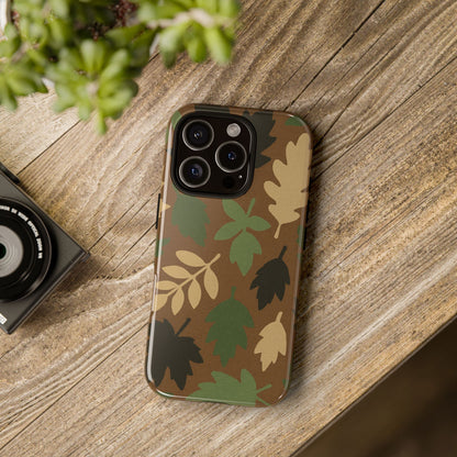 M81 Leaf Pattern Phone Case