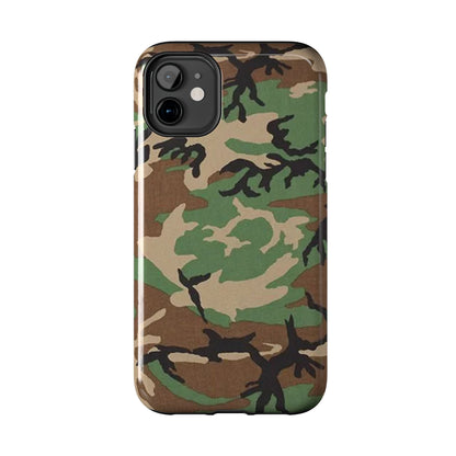M81 Woodland Rugged Phone Case