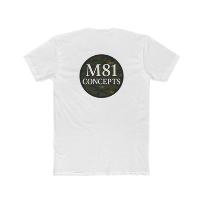 M81 Concepts Unisex Cotton Crew Tee | Casual Everyday Wear, Graphic Tee, Streetwear, Gift Idea, Comfortable T-Shirt