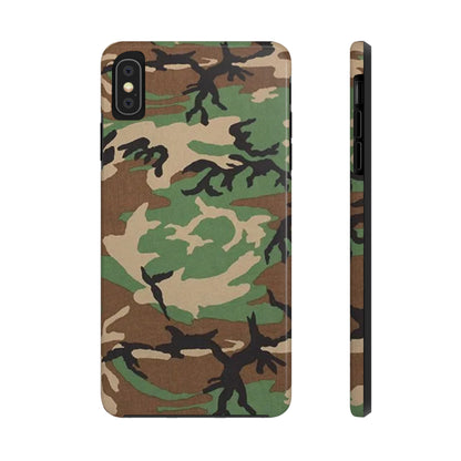 M81 Woodland Rugged Phone Case