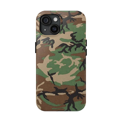 M81 Woodland Rugged Phone Case