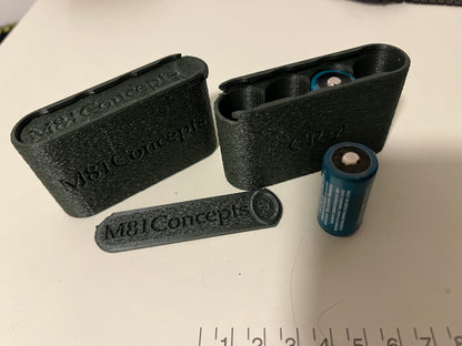 M81 Concepts CR-A Battery Holder, 2 pack